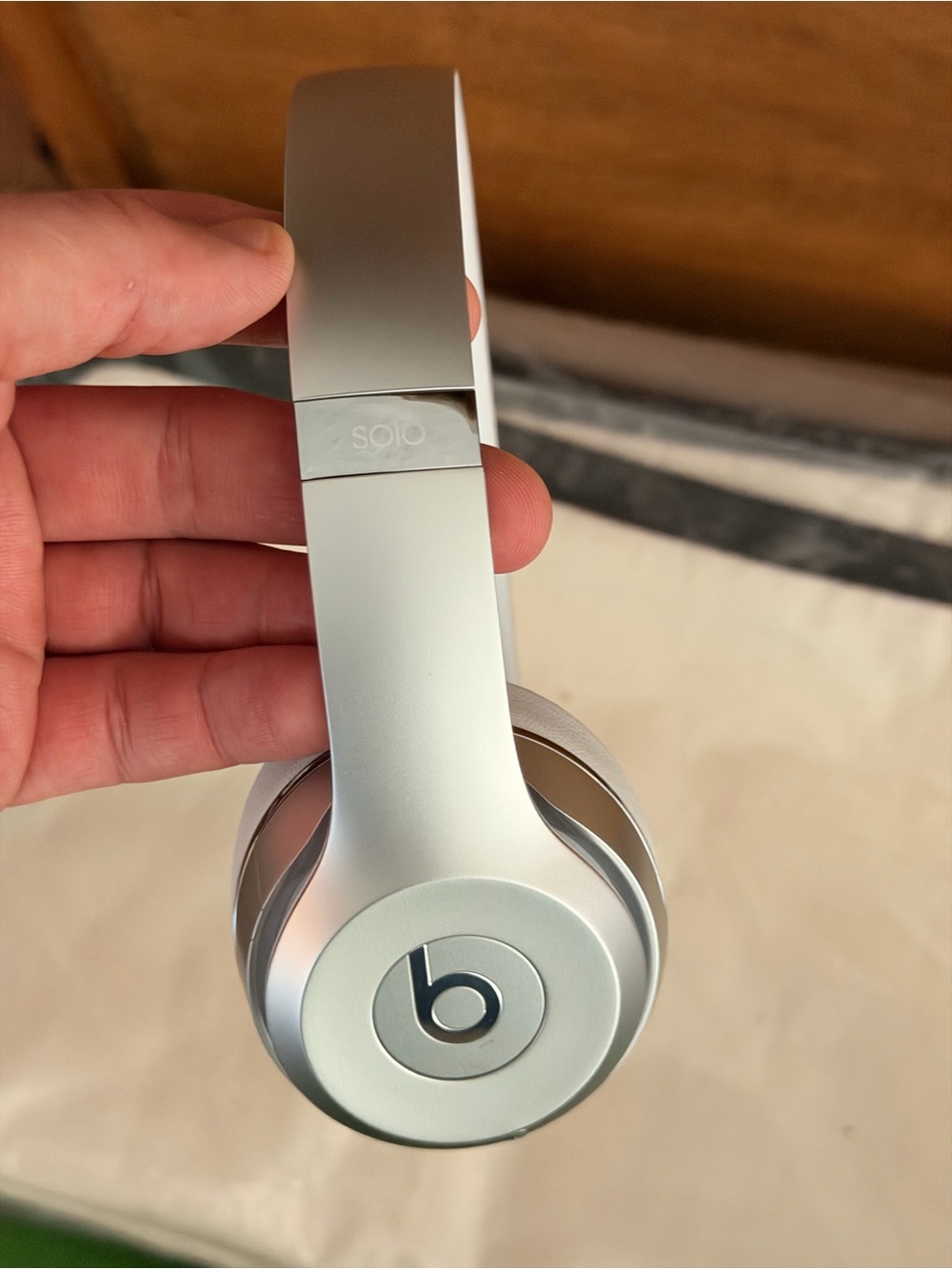 Beats by Dre Solo On-Ear Headphones in Silver